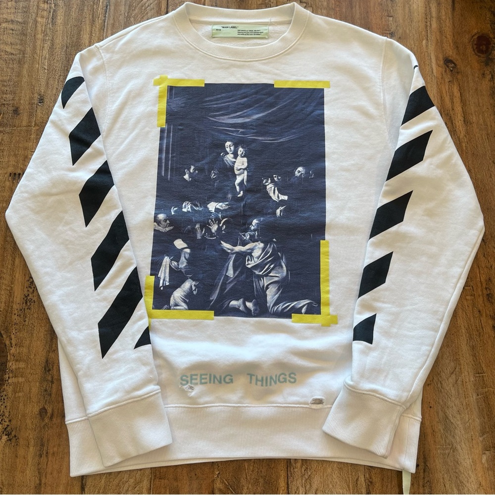 Off-White Caravaggio Seeing Things Sweatshirt - image 1